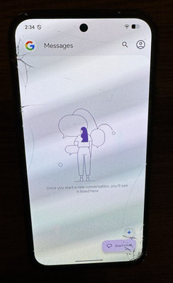 Google Pixel 8a 128GB Obsidian Factory Unlocked Bootloader Unlockable FAIR(READ)
