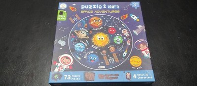 Solar System Floor Puzzle for children3+, 70 pcs, see pics for puzzle details