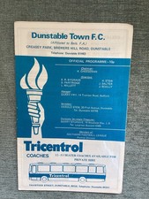 Dunstable Town v Wimbledon (Southern League) 25/11/1975