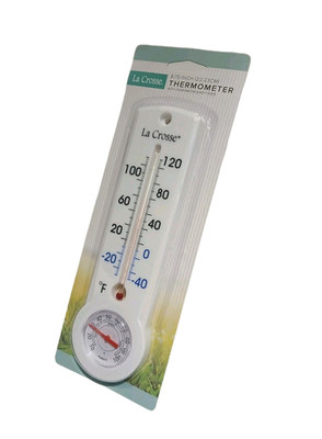 La Crosse 204-109 Thermometer +Hygrometer + Key Hider 8.75'' New in Box