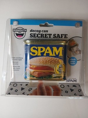 SPAM Decoy Can Secret Safe -Protects Your Valuables, BigMouth Inc NEW 