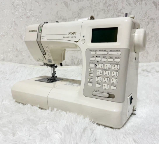 Janome S7800 High-End Computergesteuerte Nähmaschine getestet Japan #W1215 - Bild 3 von 4