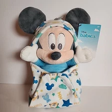 Disney Parks authentic Mickey mouse baby plush 