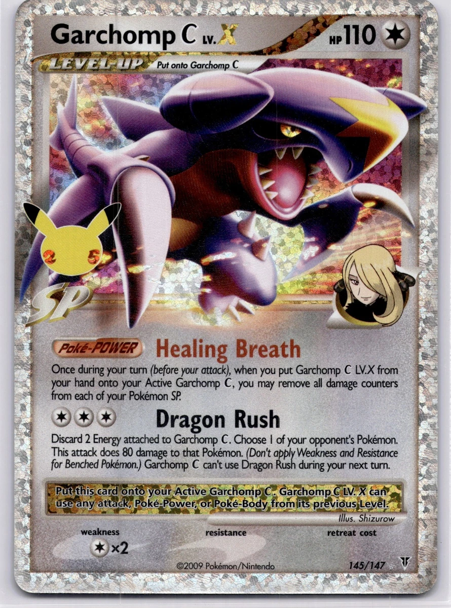 25+ Garchomp C Lv.X 145/147 Celebrations: Classic Collection for
