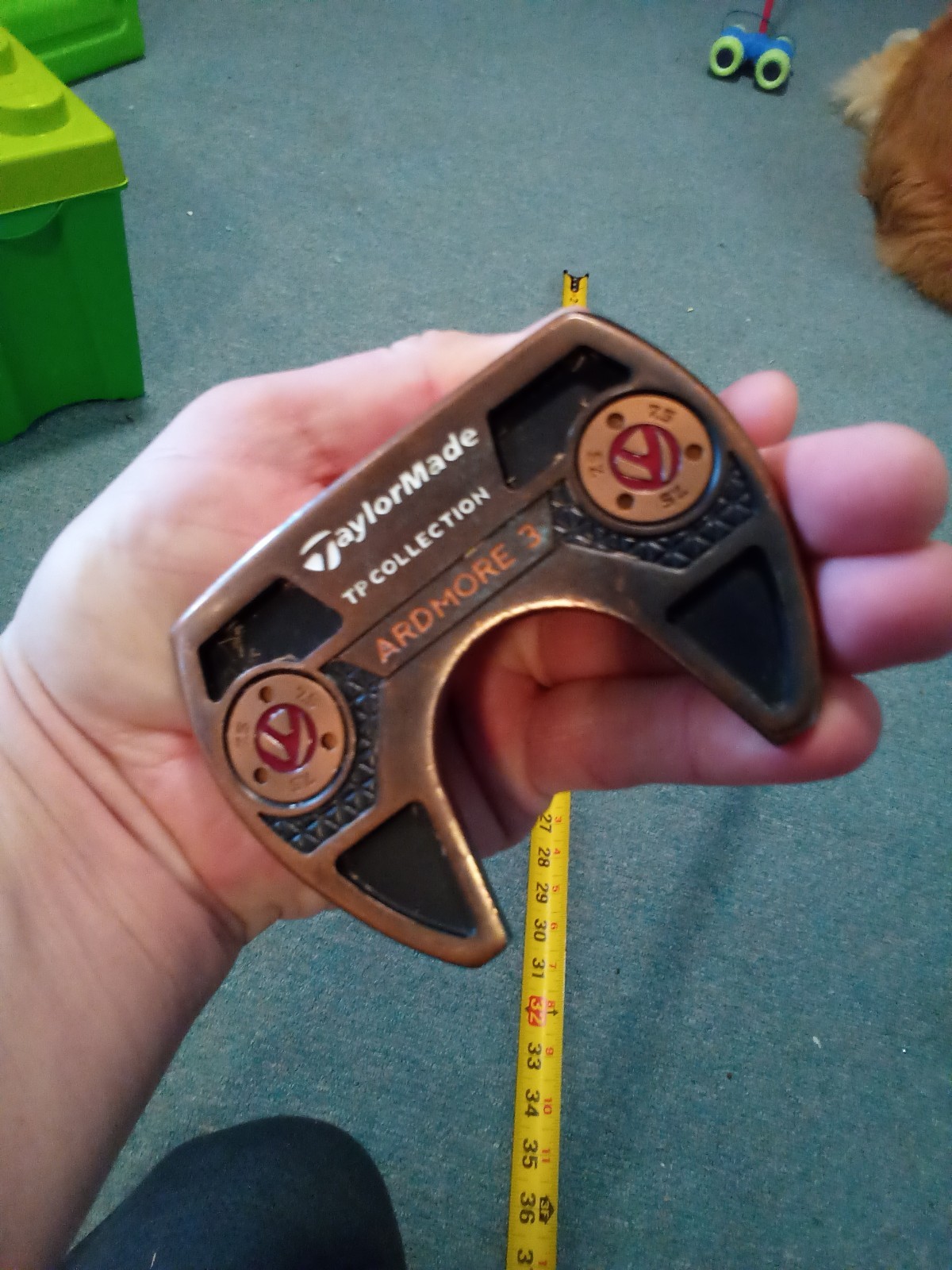 TaylorMade TP Collection Black Copper Ardmore 3 Putter Right Steel