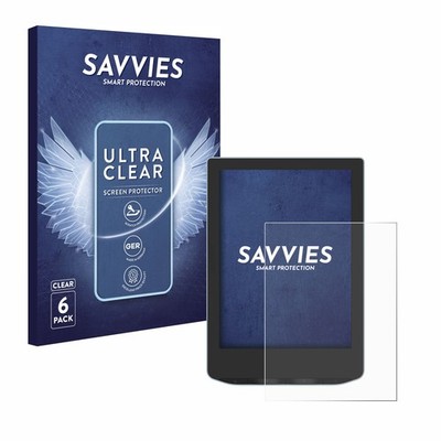 6x Schutzfolie für PocketBook Verse Display Schutz Folie