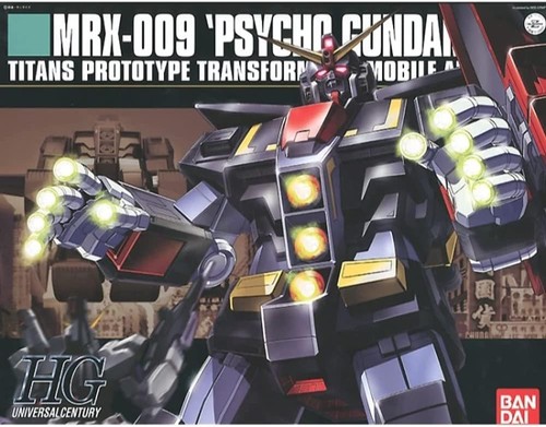 HGUC Mobile Suit Zeta Gundam 1/144 MRX-009 Psycho Gundam Model kit BandaiSpirits