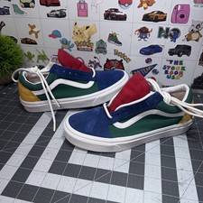 Vans Yacht Club Old Skool Sneakers Blu Green Yellow Red Original 6 M 7.5 W