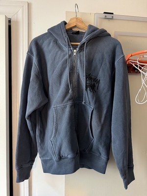 STUSSY Pigment Dyed Zip-Up Hoodie | eBay STUSSY Pigment Dyed Zip-Up Hoodie | eBay