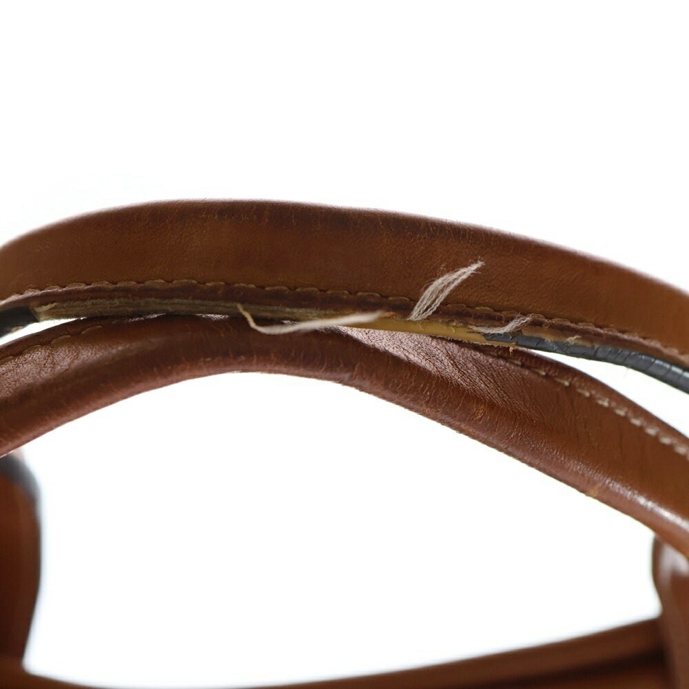 COACH Toby Turnlock 2WAY Handbag Tote CG206 Jacquard Leather Patch A-260113-13 thumbnail 11