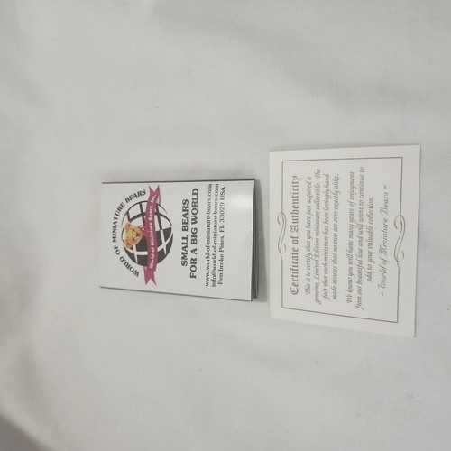 Mister Jolly Navidad Oso Panda Mundo de Osos Miniatura 1091 HB - Imagen 8 de 9