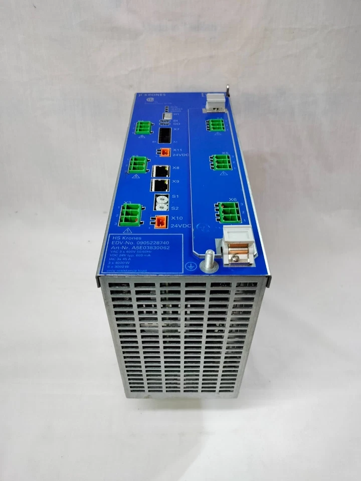 Krones 0905228740 A5E03830062 Drive Controller E Version 006/ FW Version V2.1.0 - Image 3 of 4