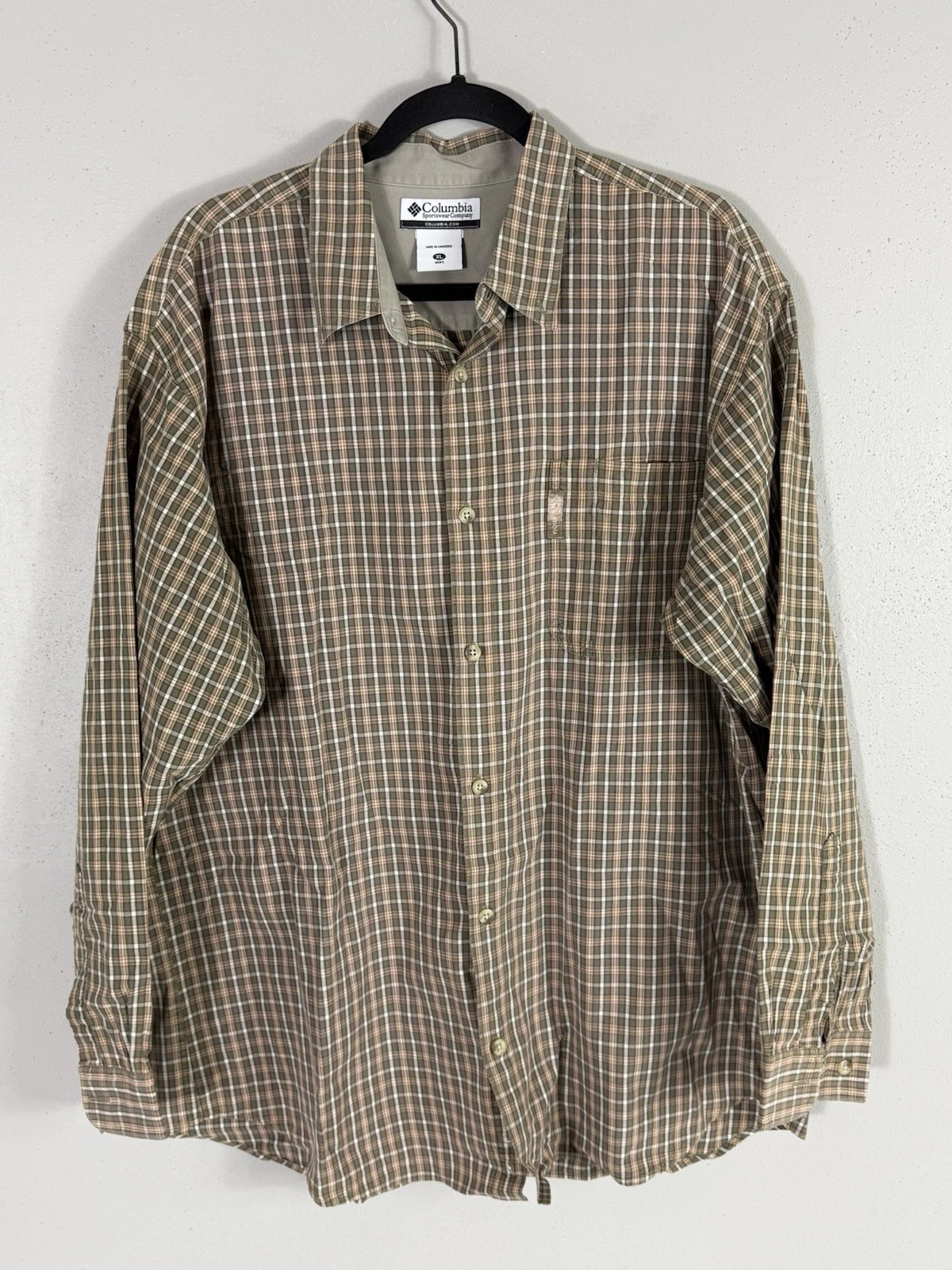 Columbia Sportswear Shirt Mens XL Plaid Hiking Outdoor Long Sleeve Button Up
Opens in a new window o