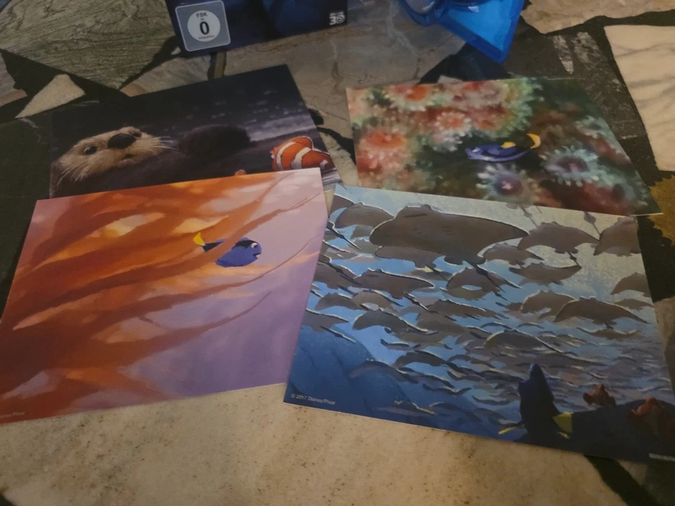 Findet Nemo 3D Steelbook + Findet Dorie 3D Pappschuber - Toller Zustand - Bild 4 von 4