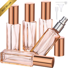 Perfume Atomiser 10Ml, 5 Pcs 10Ml Glass Sprayer Fragrance Bottle, Travel Perfume