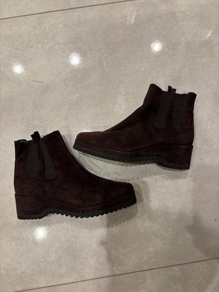 Women Paul Green Boots Brown Suede 36