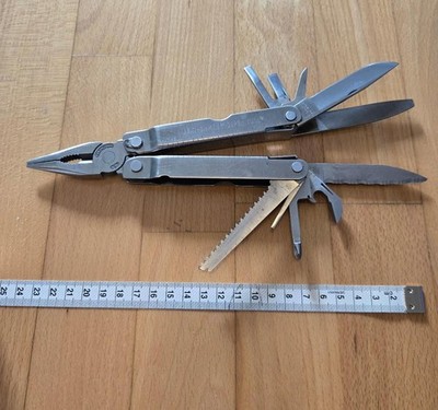Original Leatherman Super Tool Pat Pend  11-in-1  +Lederetui