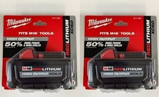 High Output 2 pack for  48-11-1865 M18 MilwaukeE 6.0 AH Batteries 18V XC 18