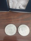 (2) 2021 Dogecoin & 1839 $5 1oz .999 Fine Silver Coin Rounds