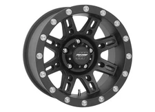 17x9 5x5/ 4.75BS 31 Stryker Matte Black Pro Comp Wheel