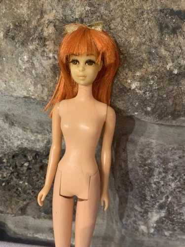 Vintage Mattel Francie Barbie Doll 1960’s Mod Era Bendable Leg OOAK Red Hair