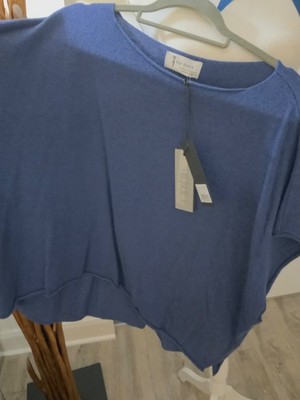 TIF TIFFY Dänemark Pullover A-Linie One Size mit Kaschmir+Merino n.m.E. (78)