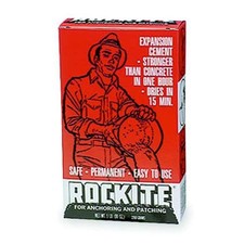 Rockite 10005 Cement, 5 Lb, Box, Gray, 1 Hr Full Cure Time