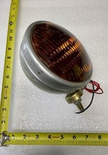 Dietz 9-51 Amber Fog Light Made In Usa Vintage Truck Antique Car Deck Light