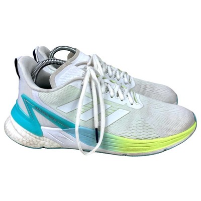 ADIDAS RESPONSE SUPER RESPONSE FOAM GREEN BLUE AND WHITE SNEAKERS WOMEN S SIZE 9