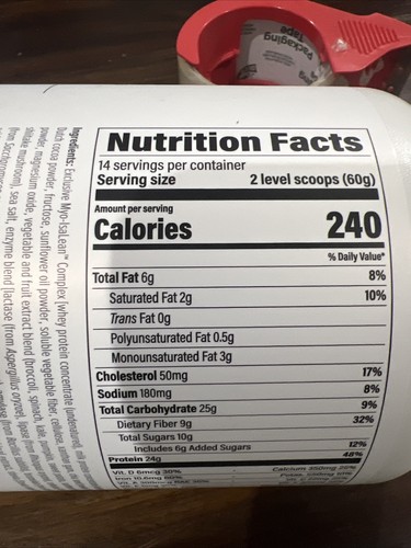 NEW Isagenix IsaLean Creamy Dutch Chocolate Protein Shake 08/2026 - Picture 2 of 3