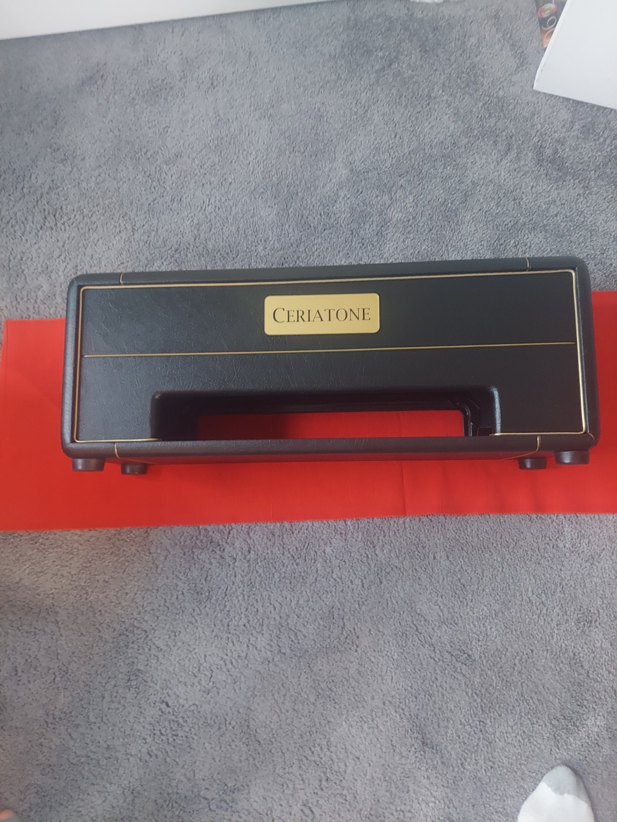 Brittish  Guitar Head Amplifier Cabinet by Ceriatone  Fits Plexi/ JTM45 MINT!