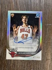 2025-26 Bowman Chrome Lachlan Olbrich 1st Auto RC Refractor /499 #BCA-LO Bulls
