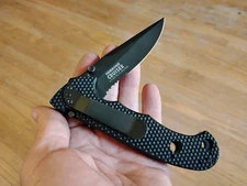 Excellent CRKT Hammond Cruiser 7914KN Liner Lock Discontinued Black on Black