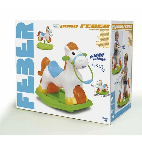Correpasillos Feber Ponyfeber Blanco 69 x 47 x 57,5 cm Poni - Imagen 2 de 2