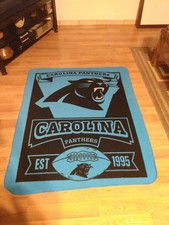 1995 Carolina Panthers Blanket Great Graphics
