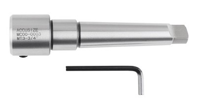 Accusize Industrial Tools Annular Cutter Arbor, Mt3 MT3 to 3/4'' Weldon Shank 