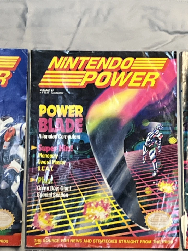 Vintage Nintendo Power Magazines 11 Issues Feb-Dec 1991 Vol 21-31 - Image 3 of 4