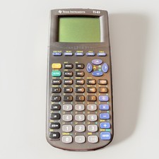 Texas Instruments TI-83 Calculator Used Good Condition No Cover Tested And Works