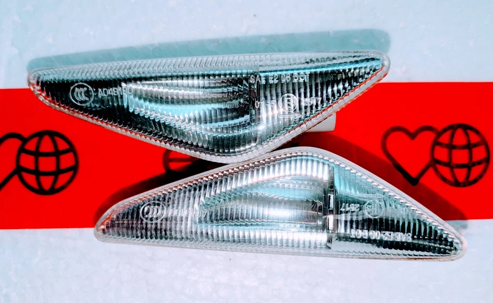 For 2007-2014 X3 X5 X6 BMW L&R Repeater Side Marker Turn Signal 7267977 & 78 - Image 3 of 4