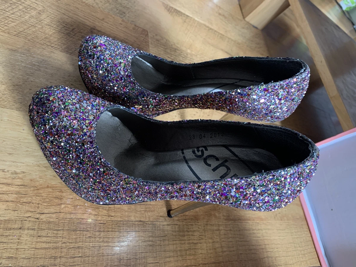 Schuh glitter heels cheap