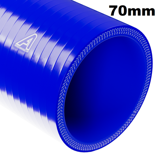 Aluminium Universal Alloy Intercooler Pipe Elbow & Blue Silicone Hose Pipework - Picture 172 of 244