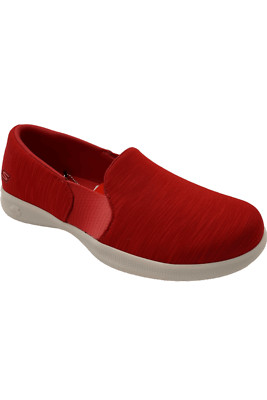 Skechers GO Step Lite Vegan Washable Ombre Slip-Ons Renewal Red
