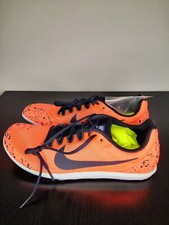 Nike Zoom Rival D 10  Bright Mango' 907566-800 Track SPIKES Shoes Size 11.5 65