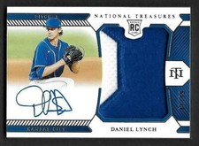 2021 Panini National Treasures Daniel Lynch, Royals, Auto Rookie RC RCA #41/99 