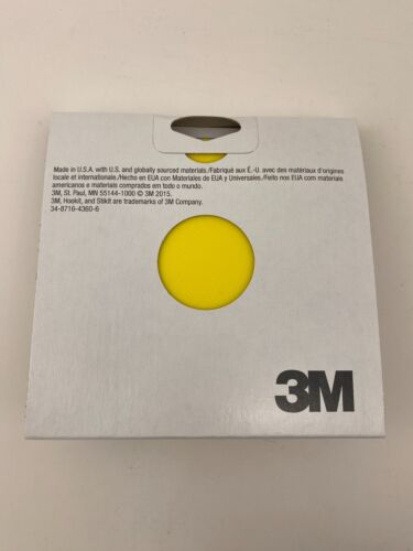 3M 05775 5" Dia Hookit Disc Pad,Yellow, Priced/Each - Picture 4 of 4