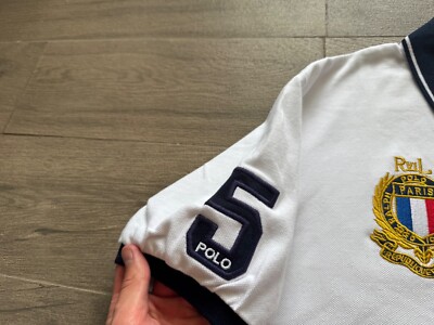 Polo Ralph Lauren Paris France #5 Polo Shirt Big Pony Chief Keef