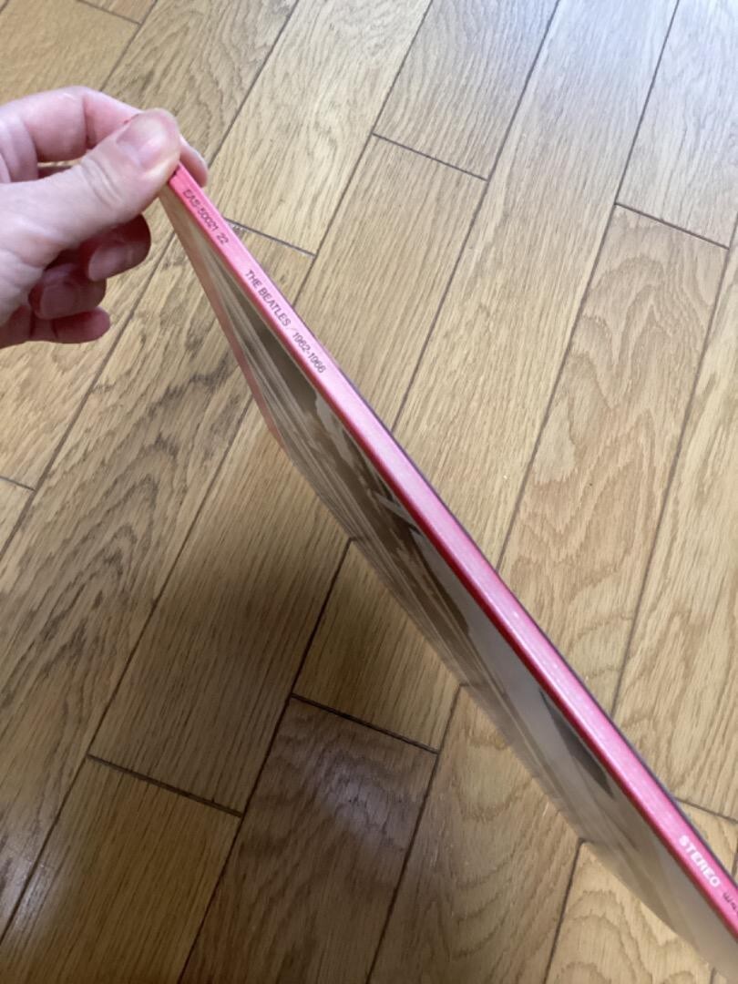 The Beatles - 1962-1966 LP Japan Limited Red Vinyl Odeon w/obi EAS