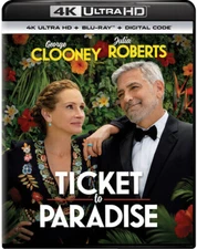 Ticket to Paradise (4K Ultra HD, Blu-ray 2022) NEW, George Clooney