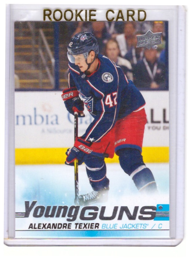 Alexandre Texier 2019-20 Upper Deck Sr.1 Young Guns Rookie Card #225