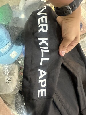 Black Bathing Ape Bape Ape shall Never Kill Backpack | eBay